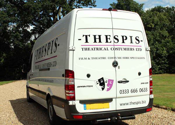 Thespis Delivery Van with Livery