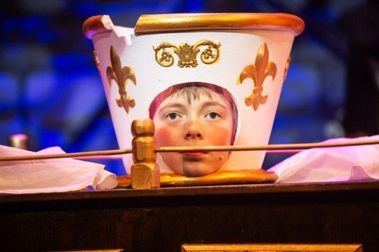 Beauty and the Beast Chip teacup costume hire – Thespis Theatrical Costumiers UK