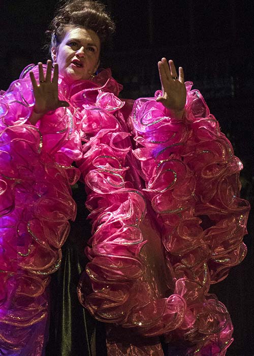 Rock of Ages - Justice Charlier  .Feather costumes for rock of ages