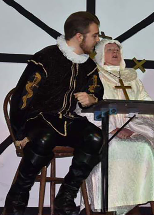 whiteadder and Lord Blackadder costume